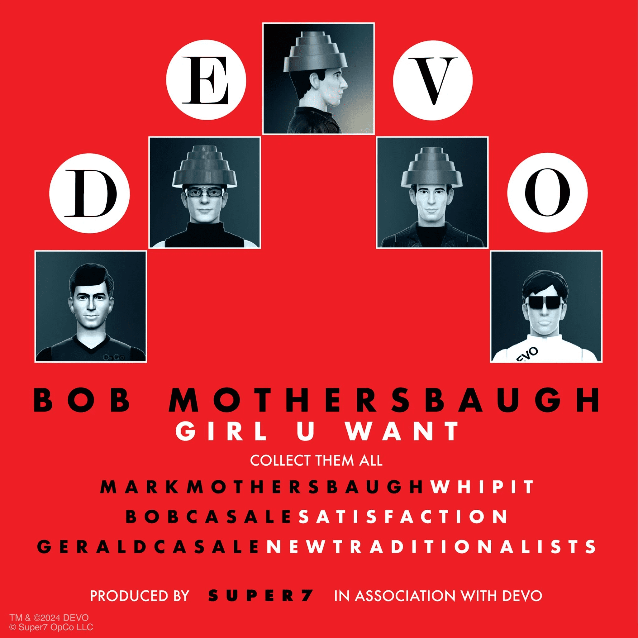 Devo ReAction Figure Wave 04 – Bob Mothersbaugh (The Girl U Want)