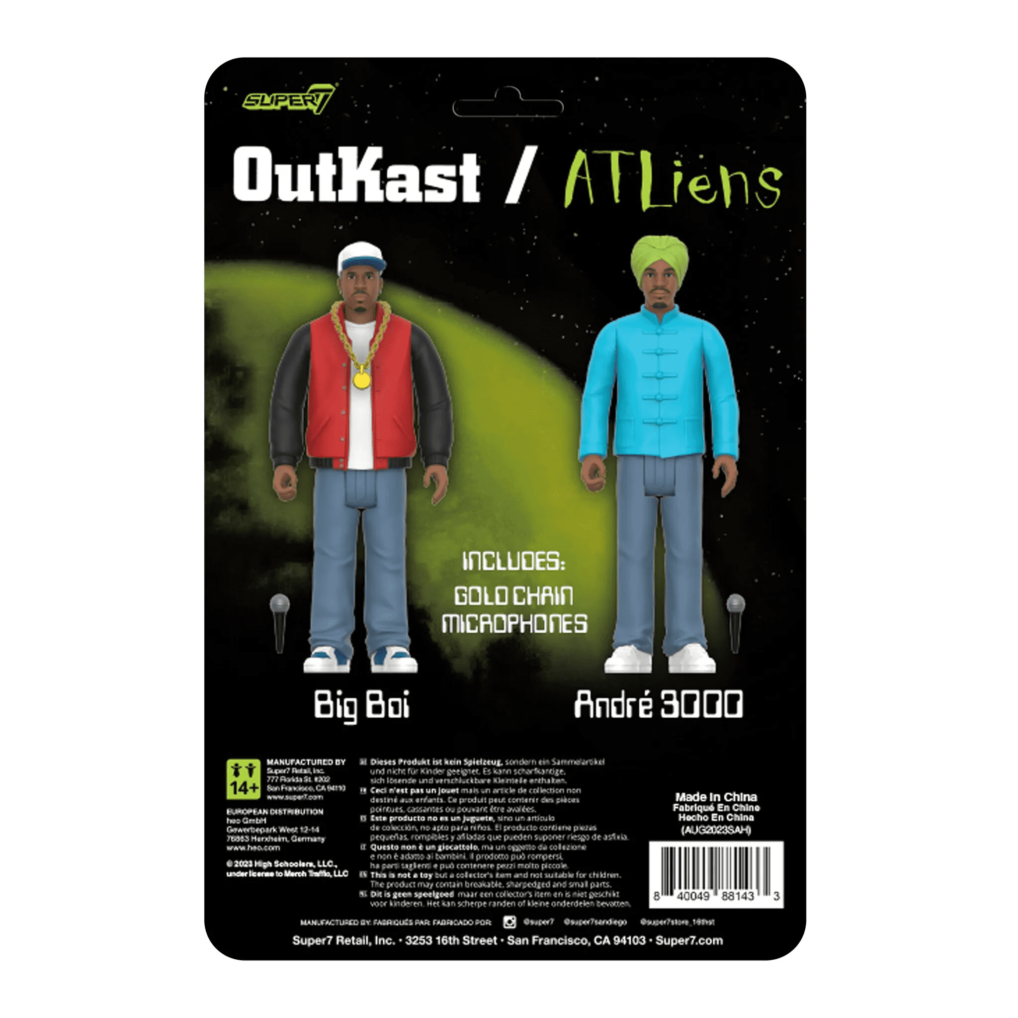 OutKast ReAction Figures Wave 01 – OutKast (ATLiens)